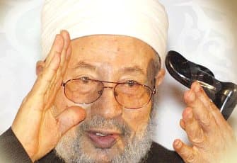 القرضاوي ينعي ياسين ويصفه بالعالم الكبير و…