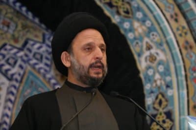 تعزية السيد علي محمد حسين فضل الله